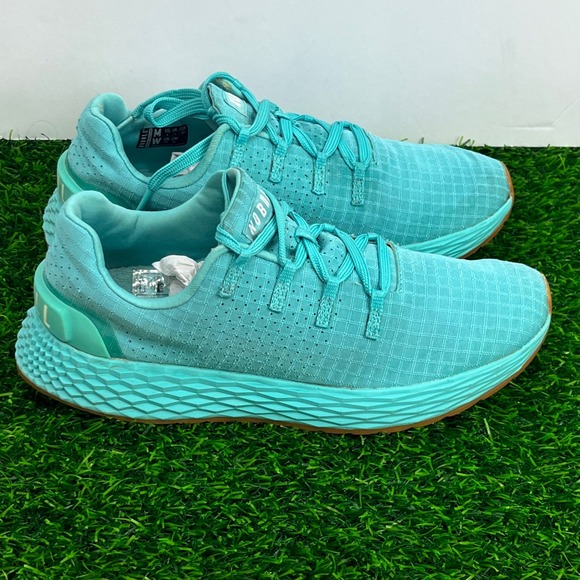 NOBULL Ripstop Runner Turquoise Blue Gum Sole W 7.5/ M 6 Training Shoes - Picture 5 of 10